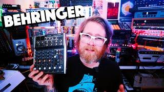 finally upgrading my old Behringer mixer // Xenyx 802S