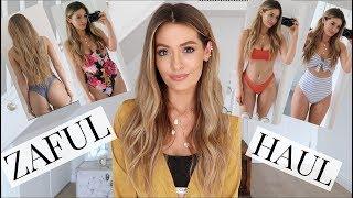 ZAFUL SWIMWEAR HAUL AND TRY ON - BIKINI & SWIMSUIT MAY 2018