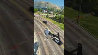 ПОГОНЯ ЗА ГРАБИТЕЛЯМИ БАНКА! (gta 5 rp online) #shorts