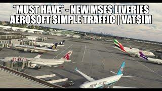 *MUST HAVE*  Aerosoft Simple Traffic | Live Traffic & VATSIM Liveries for MSFS 2020