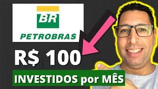 PETR4: INVESTI R$ 100 POR MES durante 3 anos QUANTO RENDEU DE DIVIDENDOS PETROBRAS (PETR4)