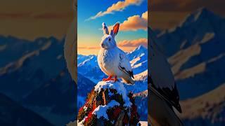 Mixture of Rabbit And Pigeon  #shorts #short #animals #mojotvofficial #rabbit #pigeon #mixture