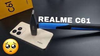 Realme C61 Screen Scratch Test | Realme C61 Durability Test ️