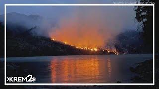 Evacuations in place for Pioneer Fire near Lake Chelan