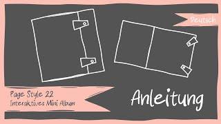 Deutsch: Mini Album Tutorial - Page Style 22 (6x6" & 8x8")