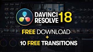 The Quickest Way to Install DaVinci Resolve 18 + 10 Free Transitions | The Resolve Store