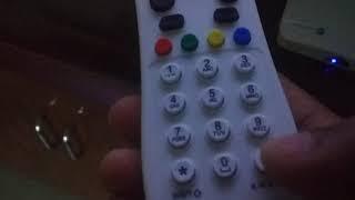 Videocon d2h How to Change Menu Language from Hindi to English-Tamil