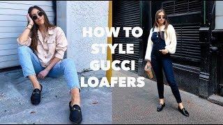 HOW TO STYLE GUCCI BRIXTON LOAFERS + 6 MONTH REVIEW