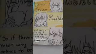 Mashle Lemon Irvine Scrapbook anime journal with me ideas #mashle #lemon #waifu #artist #artwork #ai