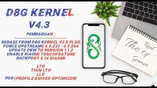 D8G Kernel - V4.3 - The Real Of Gamer - POCO F1 | MI8