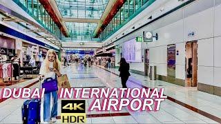 Dubai International Airport [4K] Terminal 3 Connection | Virtual Walking Tour