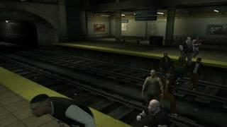 Grand Theft Auto IV - PC - Subway. That was close. 1080P HD