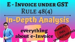 e - Invoice under GST (2022) and Dynamic QR Code | All about e - Invoice | IRN in GST | CA/CMA