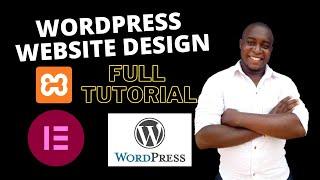 Full Website Design Tutorial With WordPress, Xampp and Elementor