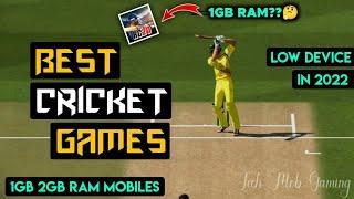 Best CRICKET Games For Android || 512Mb 1Gb Ram || 