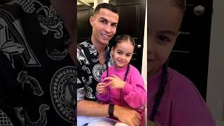 Cristiano Ronaldo with family  wife Georgina Rodríguez son and daughter #cristianoronaldo