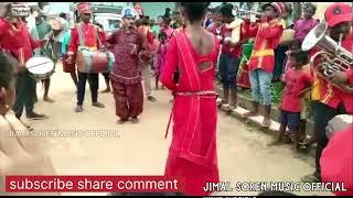 Santali Dinajpur video song//band party Tasa party Bapla program 2022-23