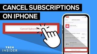 How To Cancel Subscriptions On iPhone