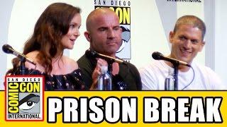 PRISON BREAK Comic Con 2016 Panel - Season 5, Wentworth Miller, Dominic Purcell, Sarah Wayne Callies
