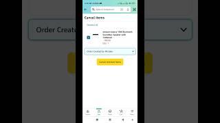 How to cancel Amazon order | Cancel order on Amazon | #shorts #trending #amazon #cancellation