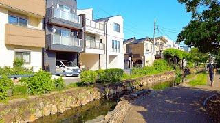 [4K] Walk in Modern Japanese Neighborhood in Kawasaki (Nakahara ward) | Japan Residential Tour
