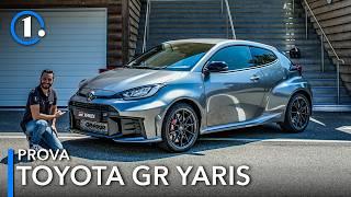 Toyota GR Yaris 2024  PROVA: 280 CV, trazione integrale…e quell’anteriore è un compasso!