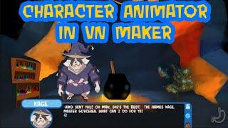 Character Animator in VN Maker