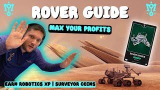 Rover Works | How to Earn Shards & Materials with Rover Missions | Million on Mars Land Rush