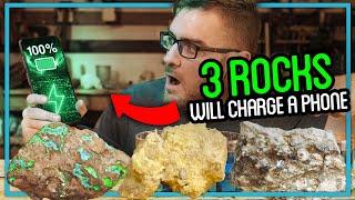 These 3 Rocks Can Charge Your Phone!