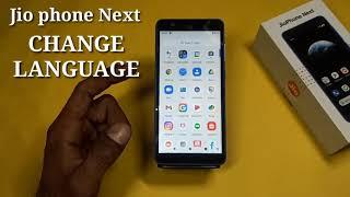 How To Change language in Jio Phone Next | Jio Phone Next Change language | @akstech4u