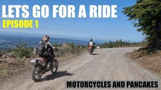 LETS GO FOR A RIDE episode 1 (MOTORCYCLES & PANCAKES)