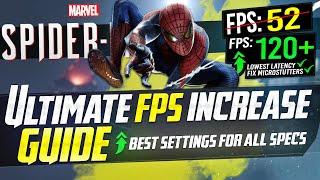  SPIDER MAN: Dramatically increase performance / FPS with any setup! *BEST SETTINGS* for ANY PC 