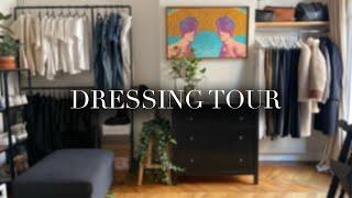 Je vous présente mon dressing - Closet tour - à Paris