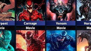 Venom Movies vs Venom Comics