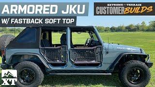 2015 JKU Jeep Wrangler Armored with Fastback Soft Top | ExtremeTerrain Customer Builds