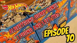 NEW ALBERTSONS DUMP BINS FOUND-AND LEFT BUNCH OF TREASURE HUNTS - THE HOT WHEELS SITUATION 70 