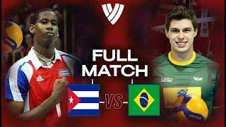 Young Bruno became World Champion!  Cuba vs. Brazil - Full Match | 2010 Volleyball World Champs