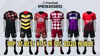 TOP 21 BEST KITS IN PES 2021 MOBILE