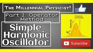 Simple Harmonic Oscillator ||Part 2 Operator Method||Quantum Mechanics || Notes || B.Sc. || M.Sc. ||