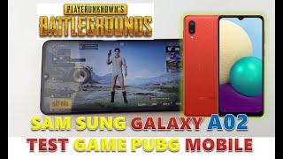 SAm Sung Galaxy A02. Test Game PUBG Mobile Max Setting!