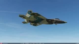 Landing the Raptor - DCS World F-22A Mod