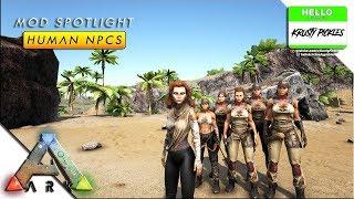 Ark: Survival Evolved - Mod Showcase - Human NPCs (Bush People Replacement)