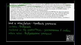 Текст о php - php functions