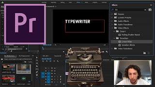 Typewriter Effect - Premiere Pro - Linear Wipe Tool