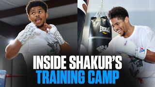 ANYONE CAN GET IT! | A Peek Inside Shakur Stevenson's Training Camp Before July 6 Fight