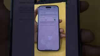 iPhone के इस Setting को अभी ON करे - आपके iPhone को बचा लेगा 🫣#shorts #viralvideo