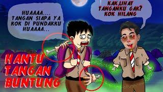 T3RROR HANTU BUNTUNG SAAT KEMAH PRAMUKA #HORORMISTERI ,Animasi Horor , Kartun Hantu Lucu