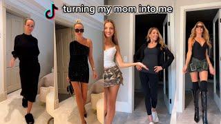 Turning My Mom Into Me TikTok Challenge Funny Compilation #mom #transformation