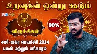 Viruchigam Sani Vakra Peyarchi 2024 - Harish Raman | விருச்சிகம் ராசி மற்றும் நட்சத்திரங்கள் | IBC