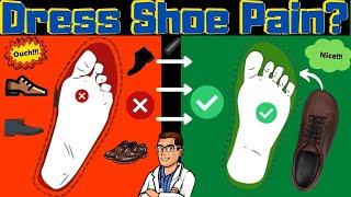 Best Men's Dress Shoes for Foot Pain (Birchbury)[Podiatrist Approved]